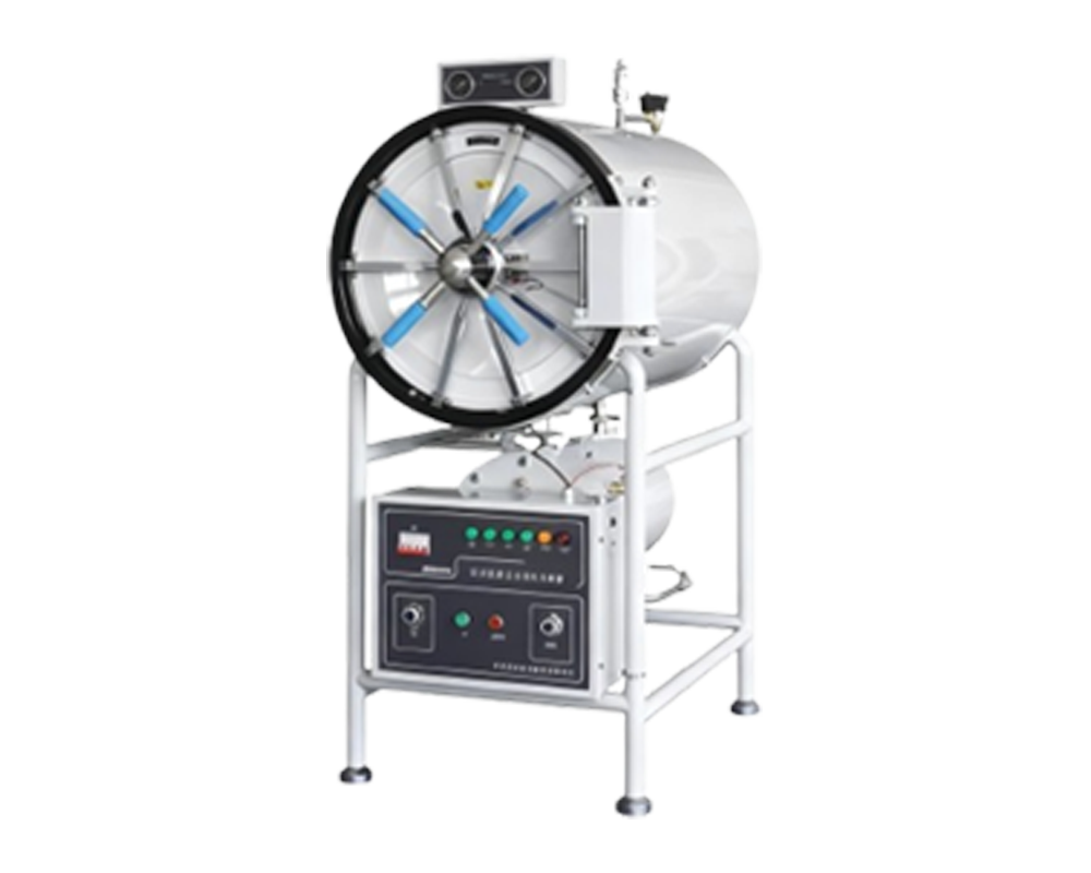 Horizontal cylindrical ressure  steam sterilizer